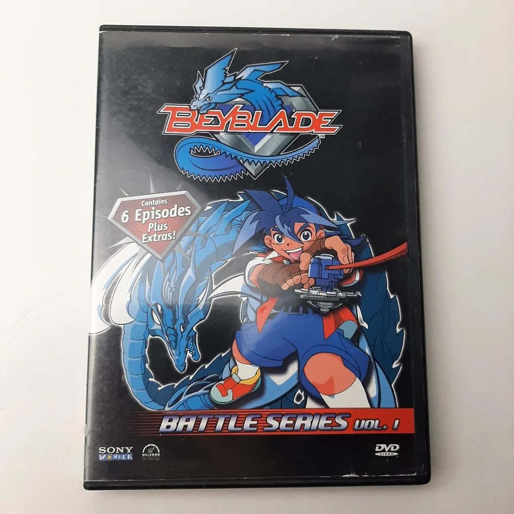 🍒4 for $20🍒 BEYBLADE Battle Series Vol. 1 DVD Anime Series Sony - Picture 2 of 6